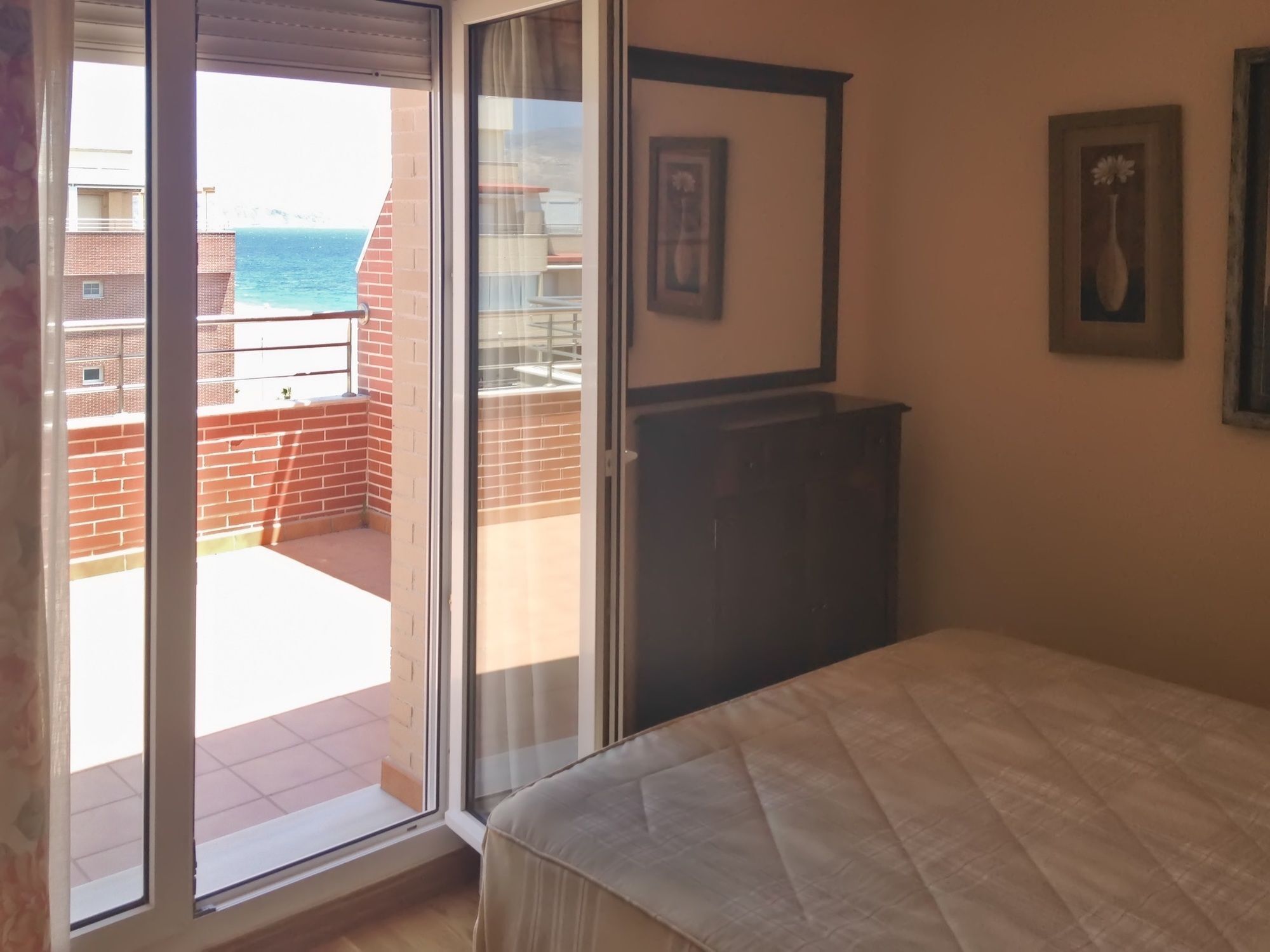 Sea-View Apartment In Roquetas De Mar, Andalusia, W/ Air Con, Terrace Exterior foto